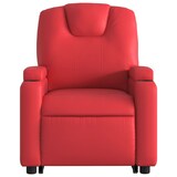 thumbnail of vidaXL Massagesessel mit Aufstehhilfe Rot Kunstleder