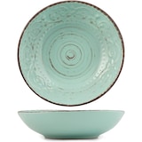 thumbnail of H&H Set 6 Piatti Fondi Courtyard, Stoneware, Azzurro, 20cm