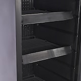 thumbnail of Gastro-Cool - Retro Kühlschrank mit Glastür - Slimcooler - schwarz - GCGD175