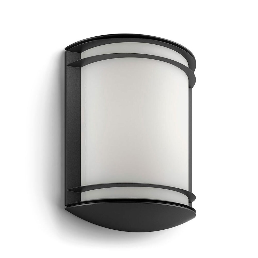 Aplique Led 6W  600Lm 4.000K Negro Antelope Philips