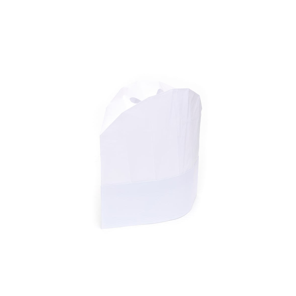 Paperlynen Horeca cappello cuoco in carta bianco, 235 mm stile "continental", 50 pezzi