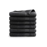 thumbnail of DoubleDry Badhanddoeken 6 st 70x140 cm - 100% katoen 500 g/m2 - antraciet