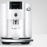 thumbnail of JURA - E4 Piano White - Automatisch koffiezetapparaat met professionele aromamolen, intelligente voorverwarming en 5 specialiteiten