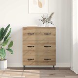 thumbnail of vidaXL Sideboard Artisan-Eiche 69,5 x 34 x 90 cm Verbundholz und Eisen