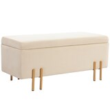 thumbnail of HOMCOM - Sitzbank mit Stauraum - 100L x 40B x 42H cm - beige