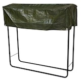 thumbnail of Brennholzregal Kaminholzregal Regenabdeckung Außen Stahl L100xH100cm
