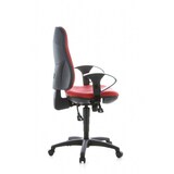 thumbnail of Topstar sedia da ufficio / sedia girevole ERGO SYDNEY microfibra rosso