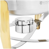 thumbnail of Helloshop26 - Scaldavivande professionale rotondo in oro con coperchio a rullo 6 litri acciaio inox argento 14_0008677