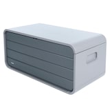 thumbnail of Baúl exterior ultrarresistente gris c/tapa abatible Lifetime