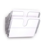 thumbnail of Durable Prospektspenderset A4 quer tr 2tlg FLEXIPLUS Wandmontage