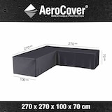 thumbnail of AEROCOVER  AeroCover Atmungsaktive Schutzhülle für L-förmige Lounge-Sets 270x270x100xH70 cm