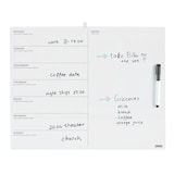 thumbnail of DESQ | Weekplanner - Whiteboard 40 x 50 cm | Verticale indeling + Notities | Magnetisch