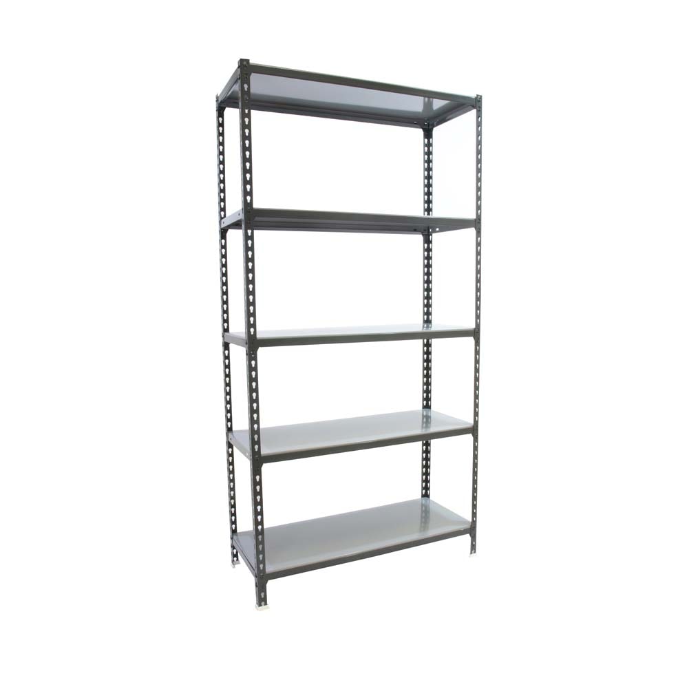 PROREGAL Schwerlastregal Metal Shark| HxBxT 180x90x30cm| Fachlast 180kg | Anthrazit-Verzinkt