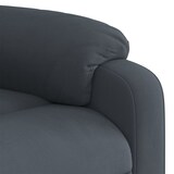 thumbnail of vidaXL Massagesessel Elektrisch Dunkelgrau Samt