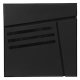 thumbnail of Caixa de correio HWC-B28, caixa de correio para montagem na parede Compartimento para jornais, revestido a pó ~ preto