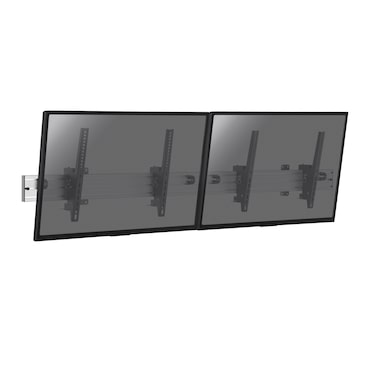 KIMEX - Soporte de pared Menú Board 2 pantallas 45