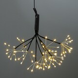 thumbnail of LED Feuerwerk Leuchtstern Firework schwarzer Hängestern Fernbedienung