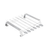 thumbnail of Tarrington House Griglia per spiedi da barbecue con vassoio e manici, acciaio inox, 27.2 x 24.5 cm
