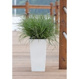 thumbnail of WellHome - Pack 3 Macetas Altas 11,4/26,6/49 Litros Urbi Square De Plastico En Color Antracita Con Deposito