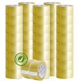 thumbnail of m-office Cinta Adhesiva Transparente, Cinta de Embalar Adhesiva para Embalaje de Cajas, Envíos, Mudanzas y Manualidades (48mmx120m, x3)