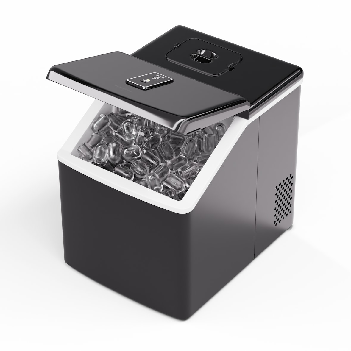 Clearcube Eiswürfelmaschine | Klareis | 13kg/24h Schwarz