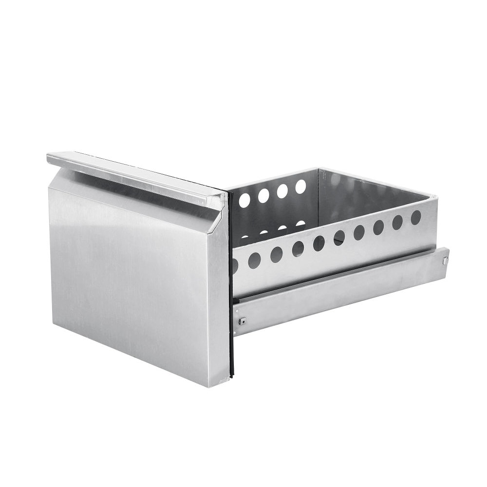 Lade met rails - set van 2, Arktic, Profi Line, 300x545x(H)145mm