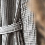 thumbnail of WellHome - Bademantel L/XL 100% Baumwolle in Grau