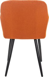 thumbnail of CHEFGASTRO Esszimmerstuhl SPRINGFIELD Stoff HxBxT 84x47x44cm Orange Küchenstuhl