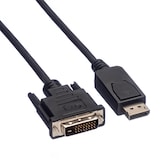 thumbnail of VALUE DisplayPort Kabel DP ST - DVI (24+1) ST, LSOH, schwarz, 3 m