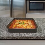 thumbnail of Bandeja de aluminio antiadherente Happy Stone para hornear, 29 x 25 x 6 cm