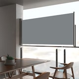 thumbnail of Auvent latéral rétractable de patio 60x300 cm Gris Modèle Patio Omega Plus