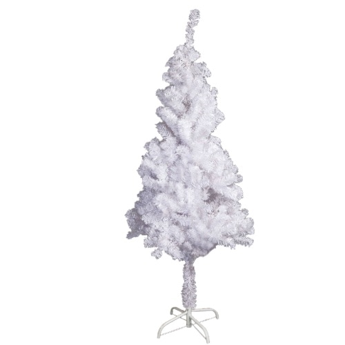 Künstlicher Weihnachtsbaum inkl. Ständer Tannenbaum Christbaum weiß 120cm : 120 cm
