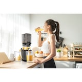 thumbnail of Extractor de zumos Cold Press - Kuvings AUTO10S Matt Black, 48 rpm, 240 W, tolva de 3000 cm, sistema manos libres