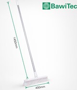 thumbnail of Spezial Hygiene Besen Hygienebesen 40cm Breit mit Aluminiumstiel 145cm Lang HACCP weiß Lebensmittel