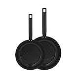 thumbnail of Set De 2 Poeles - Menastyl - 6020297 - En Aluminium - 24 Et 28 Cm - Tous Feux Dont Induction