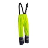 thumbnail of Pantalon de pluie à bretelle haute visibilité HYDRA - Jaune HV/Marine L - FR (46/48)