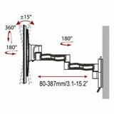 thumbnail of Suporte TV Haeger 5608475 17" - 37"