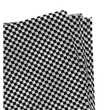 thumbnail of MONOUSO - Fettdichtes Einwickelpapier “Vichy” Schwarz 20x24,5cm (1.000 Stück)