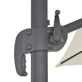 thumbnail of Sombrilla de jardín con base portátil arena