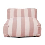 thumbnail of Fauteuil de jardin rayé pour canapé modulable rose poudré