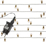 thumbnail of LED Lichterkette Vintage 180 Mini Kugeln 8 Funkt. 18m Weihnachtslichterkette