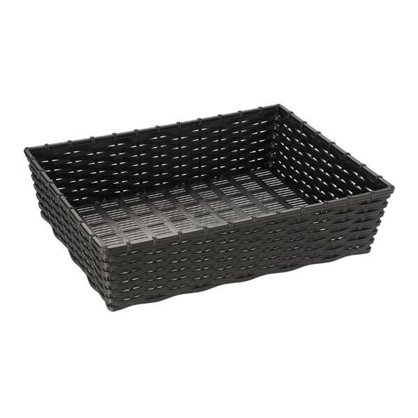APS Korb -WICKER-LOOK-/ Brot-/ Obstkorb39,5 x 29,5 cm, H: 10 cm
