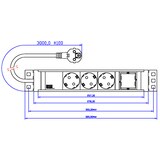 thumbnail of BACHMANN UNIVERSAL 3x Schutzkontakt 1x ABD