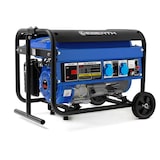 thumbnail of EBERTH 3000 Watt noodstroomaggregaat Stroomgenerator Stroomaggregaat met onderstel, 6,5 pk benzinemotor, 4-takt, 1-fase, 2x 230V, 1x 12V