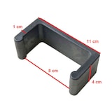 thumbnail of Verbindingsklem rond rotan zwart