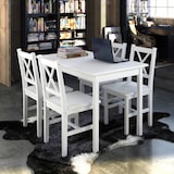 thumbnail of vidaXL 5-delige Eethoek wit