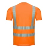 thumbnail of Nitras Motion Tex VIZ Warnschutz T-shirt | Gr. 3XL | orange | Arbeitsshirt