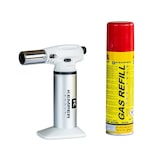 thumbnail of Cannello da cucina a gas ricaricabile + cartuccia gas da 160 ml Accensione piezoelettrica Fiamma regolabile KEMPER