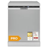 thumbnail of Exquisit PRO Geschirrspüler 60 cm, Unterbaufähig, EEK: C, 14 Maßgedecke, Besteckschublade, Automatische Türöffnung, 11 Liter, GSP56314-030C silber