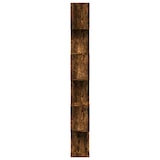 thumbnail of vidaXL Raumteiler-Bücherregal 6 Etagen Räuchereiche 70x24x193 cm
